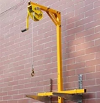 A/C Lifting crane with belt